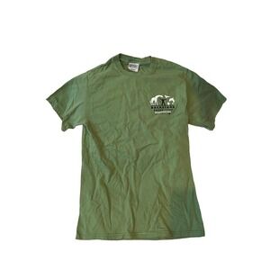 Port and Company Brookfield Zoo Green T-Shirt Mens S